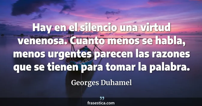 Cita de Georges Duhamel