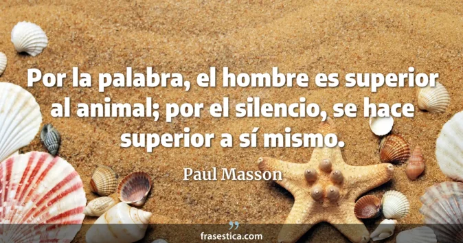 Cita de Paul Masson