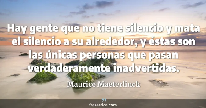 Cita de Maurice Maeterlinck