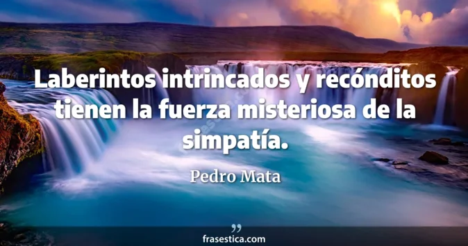 Cita de Pedro Mata