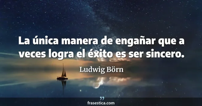 Cita de Ludwig Börn