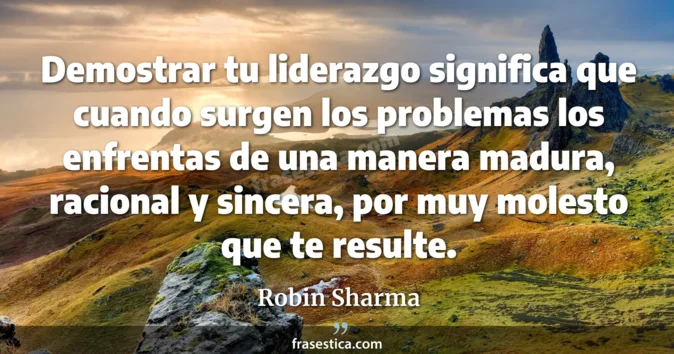 Cita de Robin Sharma
