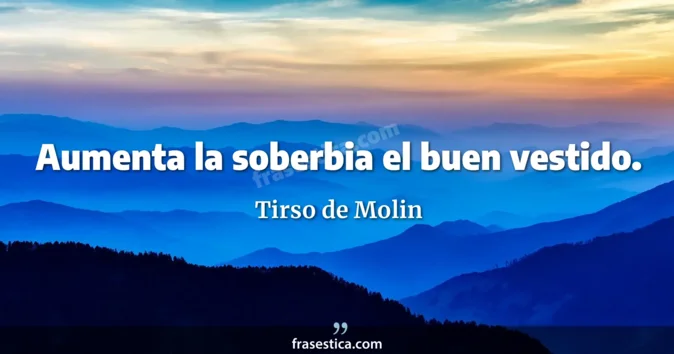 Cita de Tirso de Molin