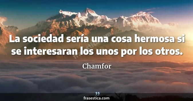 Cita de Chamfor