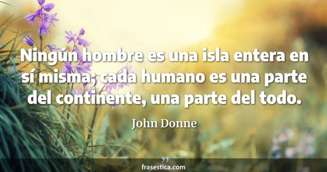 Cita de John Donne