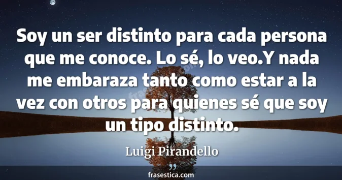 Cita de Luigi Pirandello