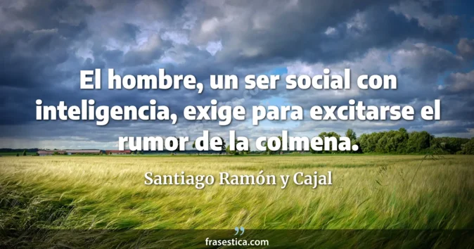 Cita de Santiago Ramón y Cajal