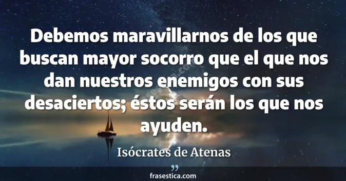 Cita de Isócrates de Atenas
