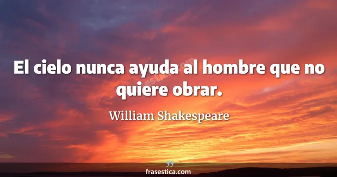 Cita de William Shakespeare