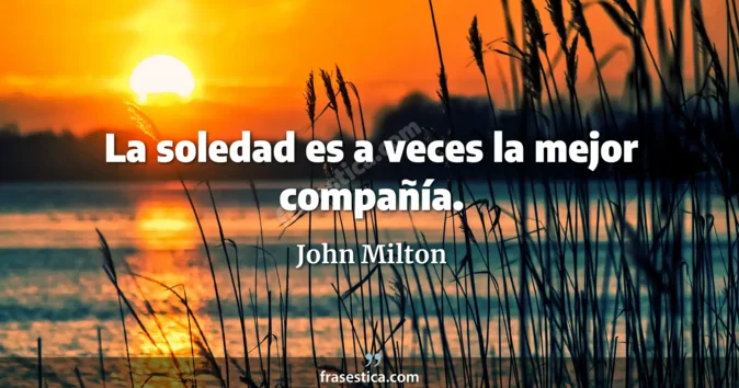 Cita de John Milton