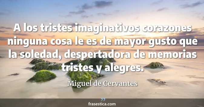Cita de Miguel de Cervantes