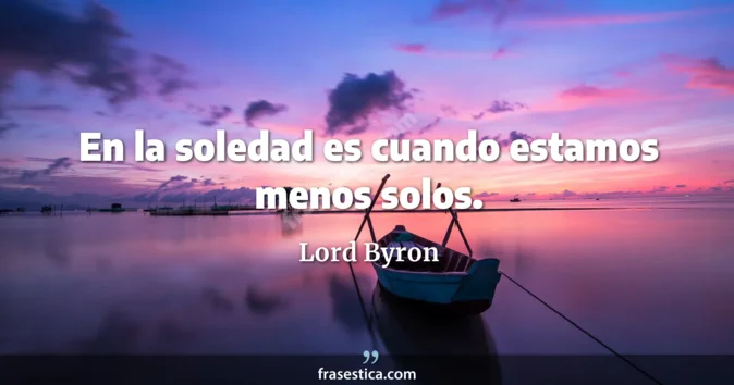 Cita de Lord Byron
