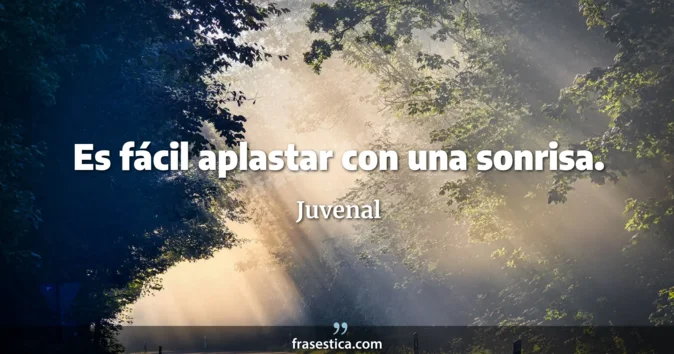 Cita de Juvenal