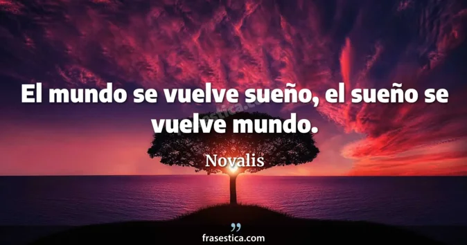 Cita de Novalis