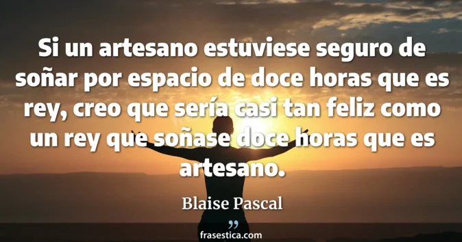 Cita de Blaise Pascal
