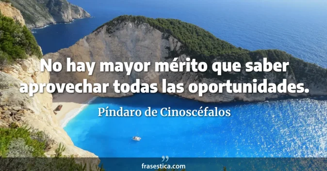 Cita de Píndaro de Cinoscéfalos