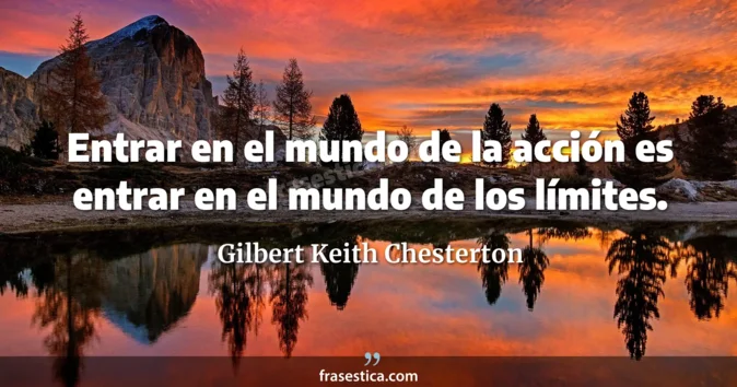 Cita de Gilbert Keith Chesterton