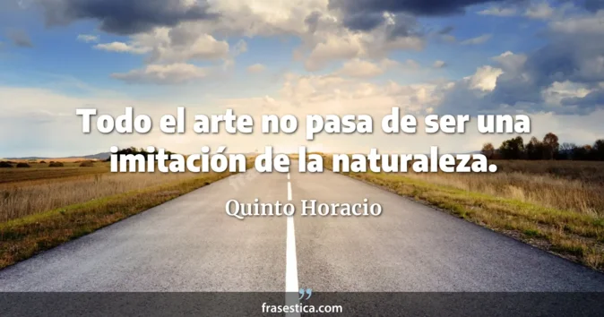 Cita de Quinto Horacio