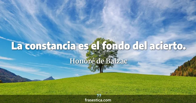 Cita de Honoré de Balzac