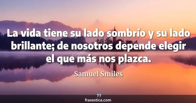 Cita de Samuel Smiles