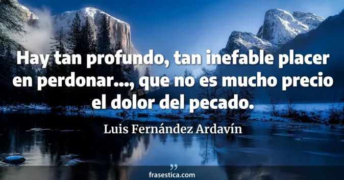 Cita de Luis Fernández Ardavín