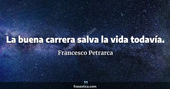 Cita de Francesco Petrarca