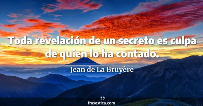Cita de Jean de La Bruyère
